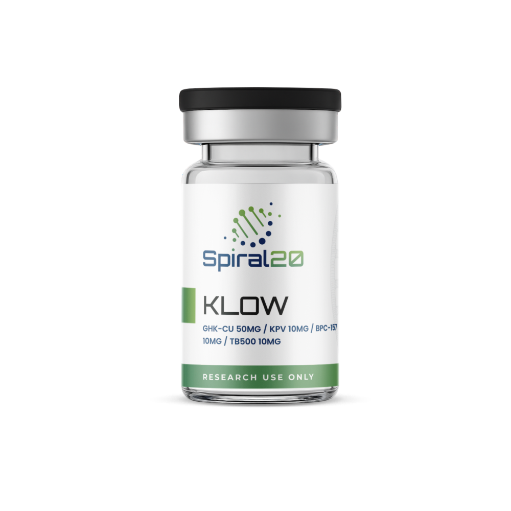KLOW - GHK-Cu (50mg) / KPV (10mg) / BPC-157 (10mg) / TB500 (10mg)