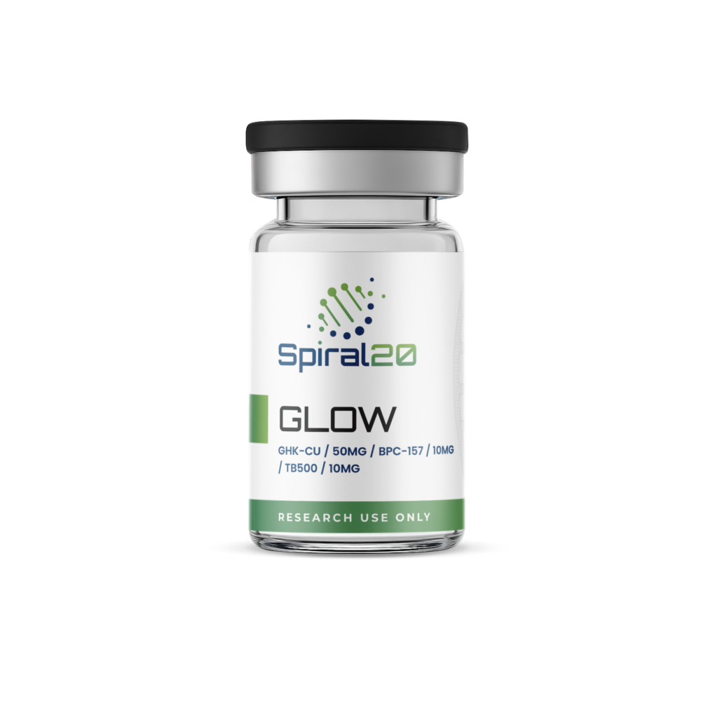 GLOW GHK-Cu (50mg) / BPC-157 (10mg) / TB500 (10mg)